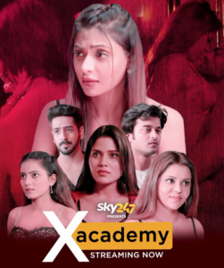 X Academy (2023) UNRATED 720p HEVC HDRip Hindi S01 Complete Hot Web Series x265 AAC [500MB]