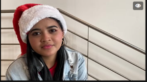 Petite Latina thought she was going to a Christmas photo shoot and ended up making a Christmas porn movie